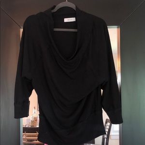 Black long sleeve shirt/dress